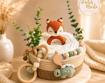 Baby gift diaper cake elephant