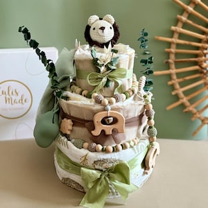 Diaper cake XXL Lowe baby gift birth