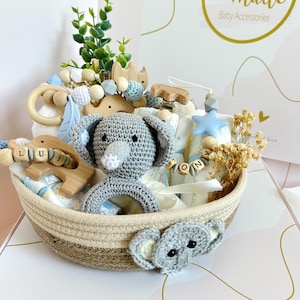 Torta di pannolini Elefante Bambino