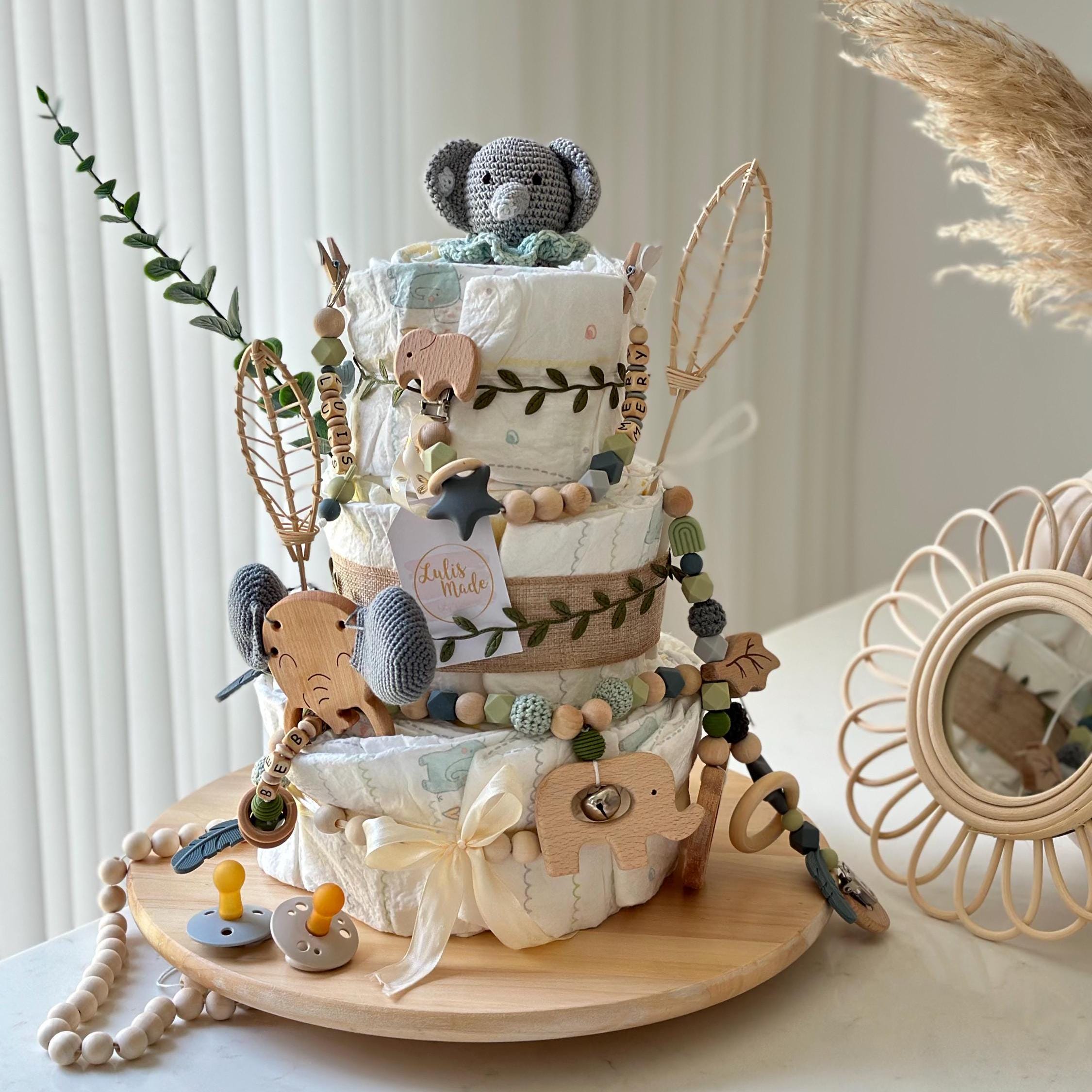 Elephant Diaper Cake New Zealand