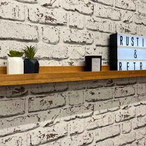 Photo shelf, picture shelf, picture ledge, wooden shelf, rustic shelf, floating shelf