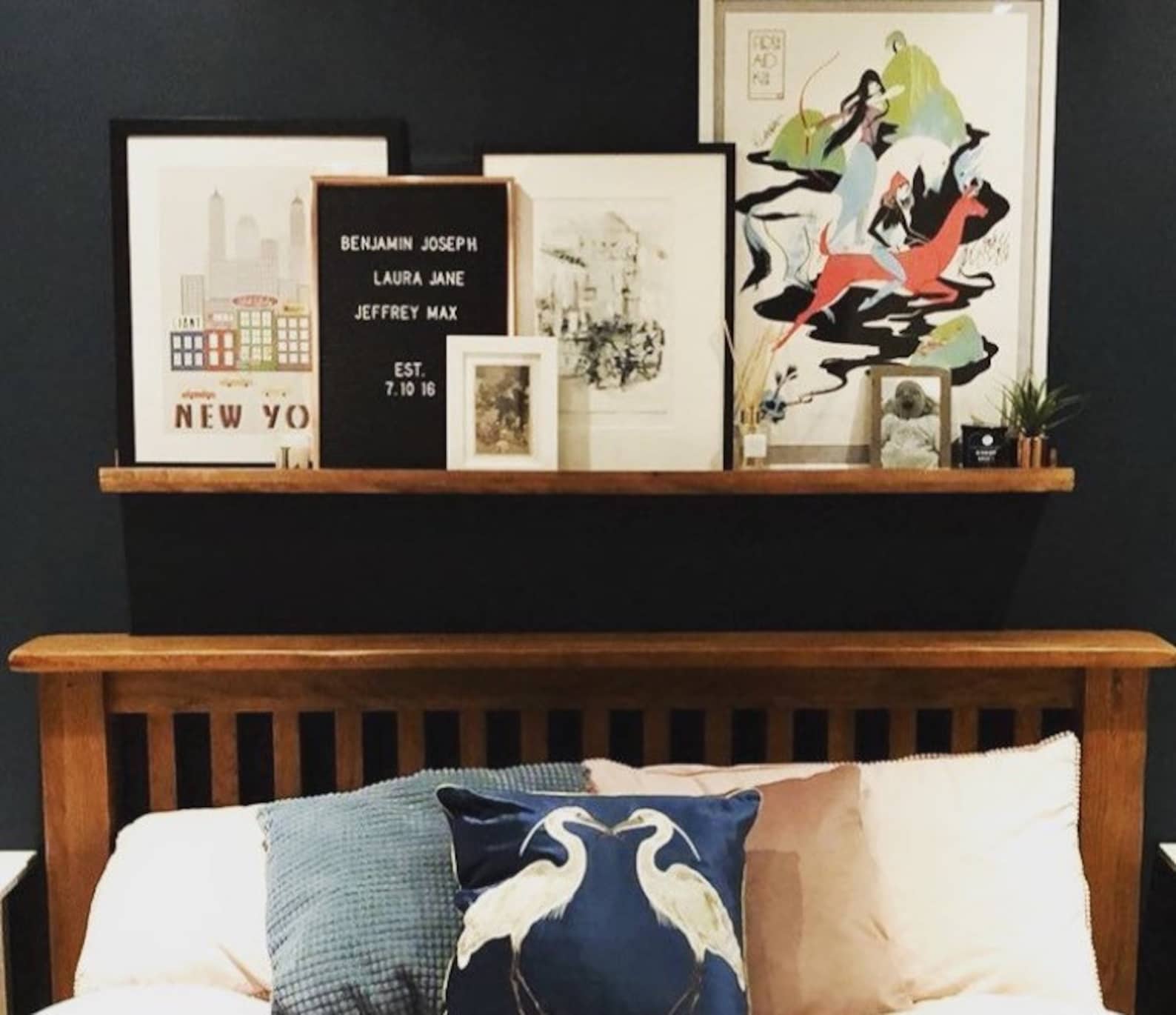 Photo Shelf Picture Shelf Picture Ledge Wooden Shelf Etsy UK