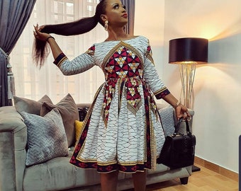 Ire African dress // African dress / African print dress / African dresses for women