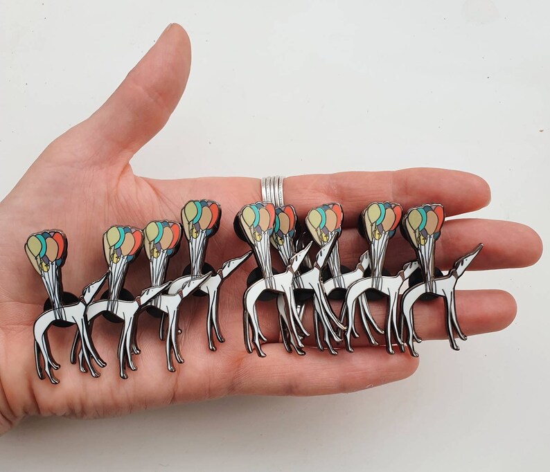 IN STOCK I Can Fly Enamel Pin dog pin dog pin badge Etsy