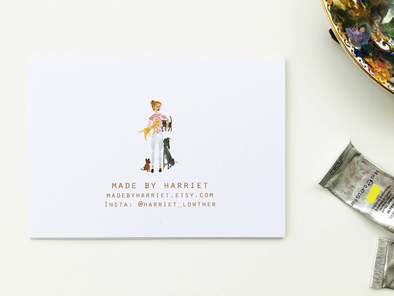 New Home Card New Digs Card New House Card Dog Card GSP Etsy