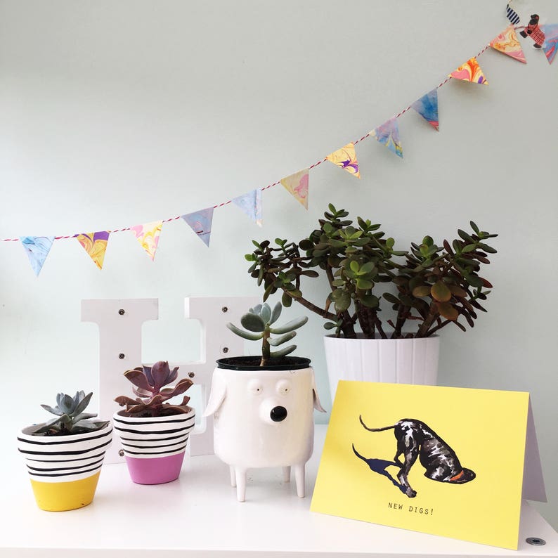 New Home Card New Digs Card New House Card Dog Card GSP Etsy