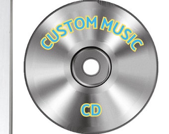 Custom CD Music Mixtape: Custom Album Gift, Personalized Album, Rap Mixtape, CD, Custom CD, Mixtape, Custom Playlist, Customized Mixtapes