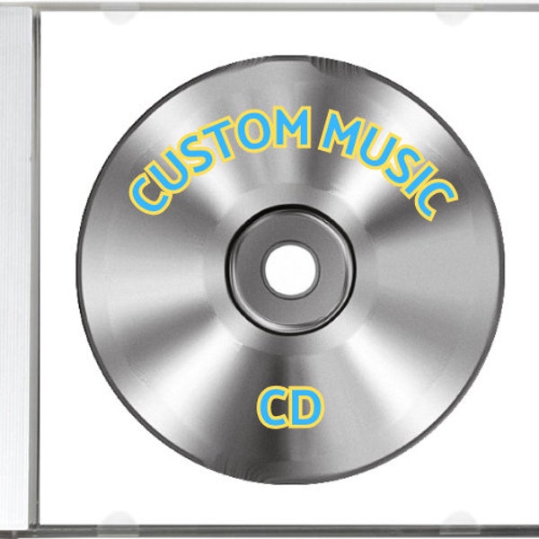 Custom CD Music Mixtape: Custom Album Gift, Personalized Album, Rap Mixtape, CD, Custom CD, Mixtape, Custom Playlist, Customized Mixtapes