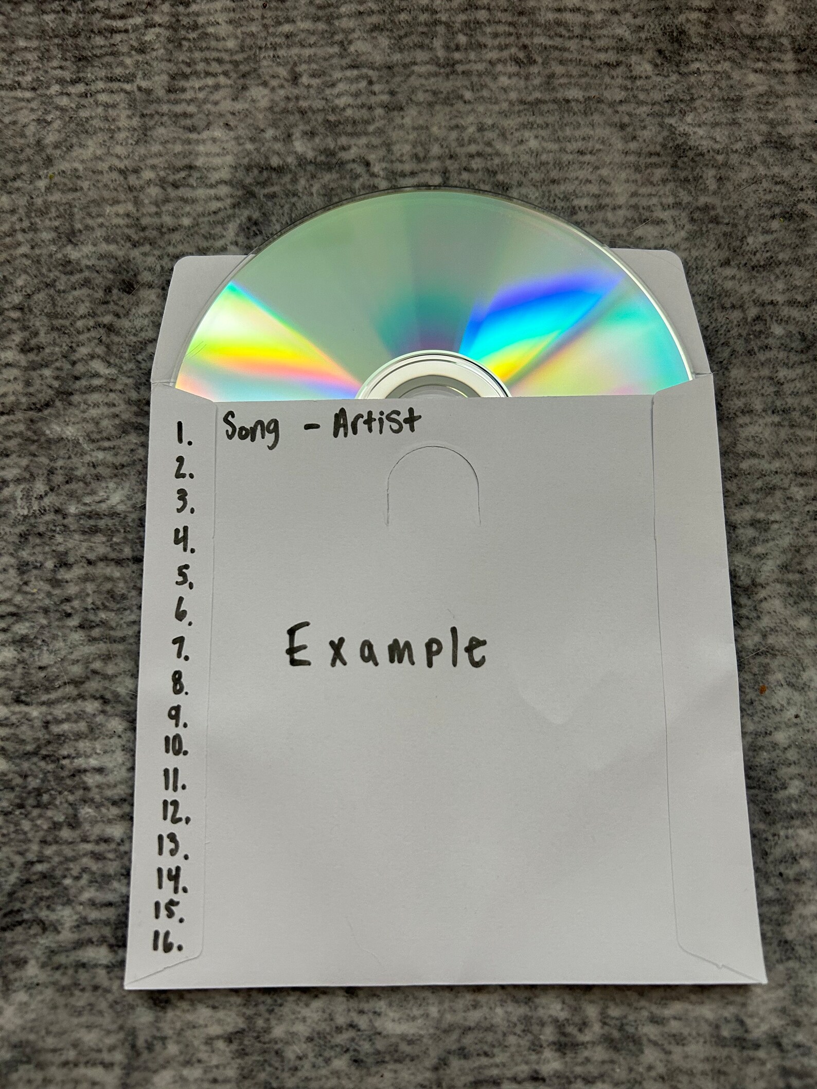 Custom CD Music Mixtape Custom Album Gift, Personalized Album, Rap