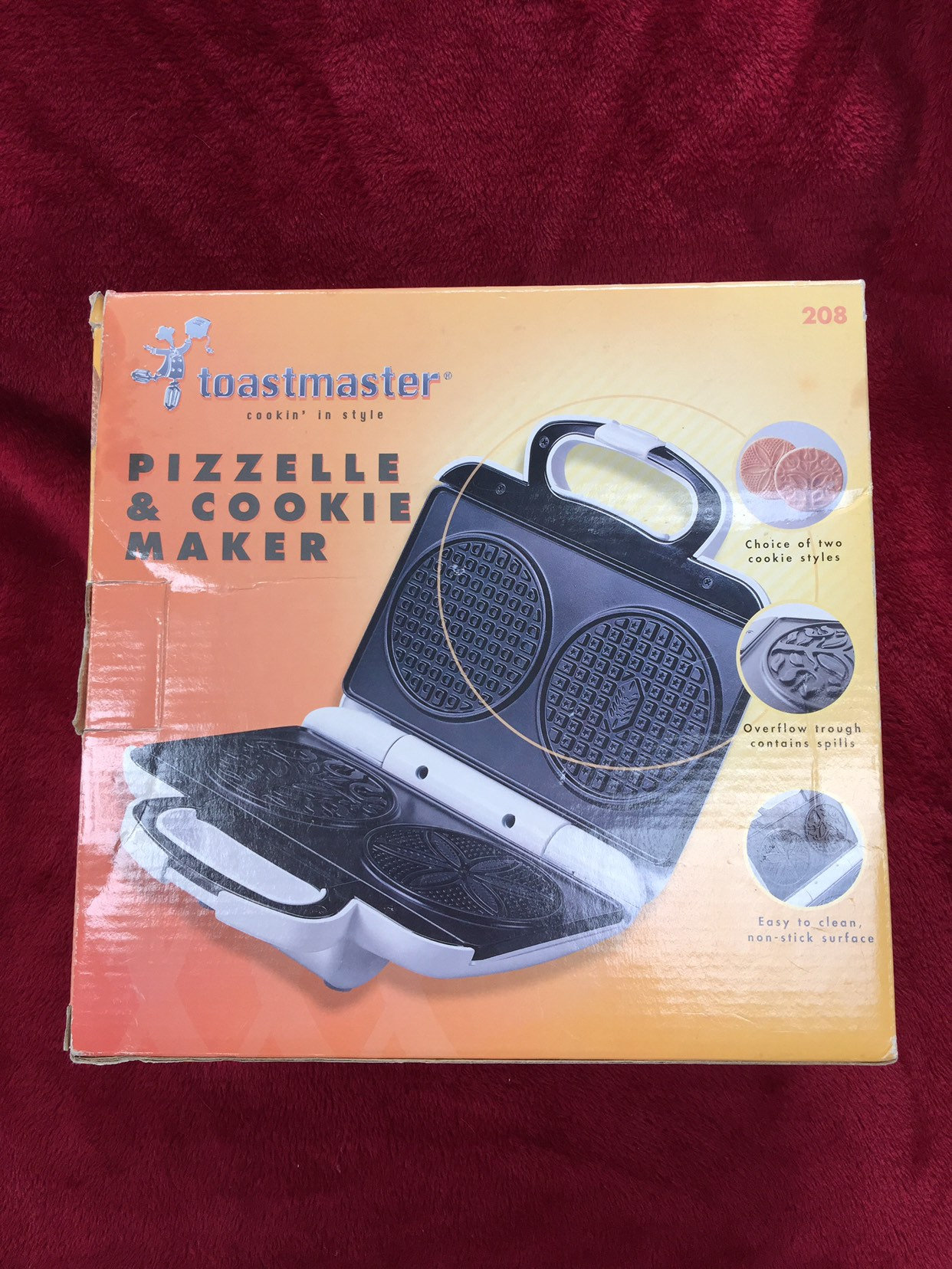 Villaware Pizzelle Maker for sale Only 2 left at 75