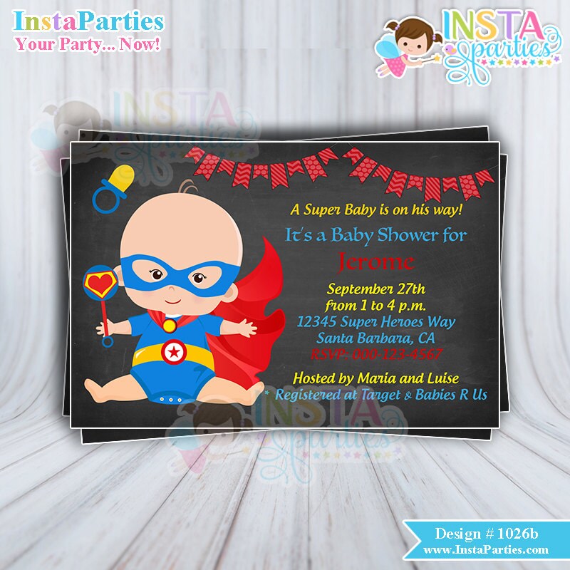 Superhero Baby Shower Invitations Boy Superheroes Invitation Etsy Superhero Baby Shower Invitations Boy Superheroes Invitation Etsy