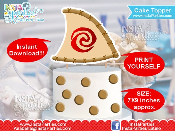 Moana Cake Topper Sailboat Sail Boat Flags Maui Toppers Etsy Uk Moana Cake Topper Sailboat Sail Boat Flags Maui Toppers Etsy Uk
