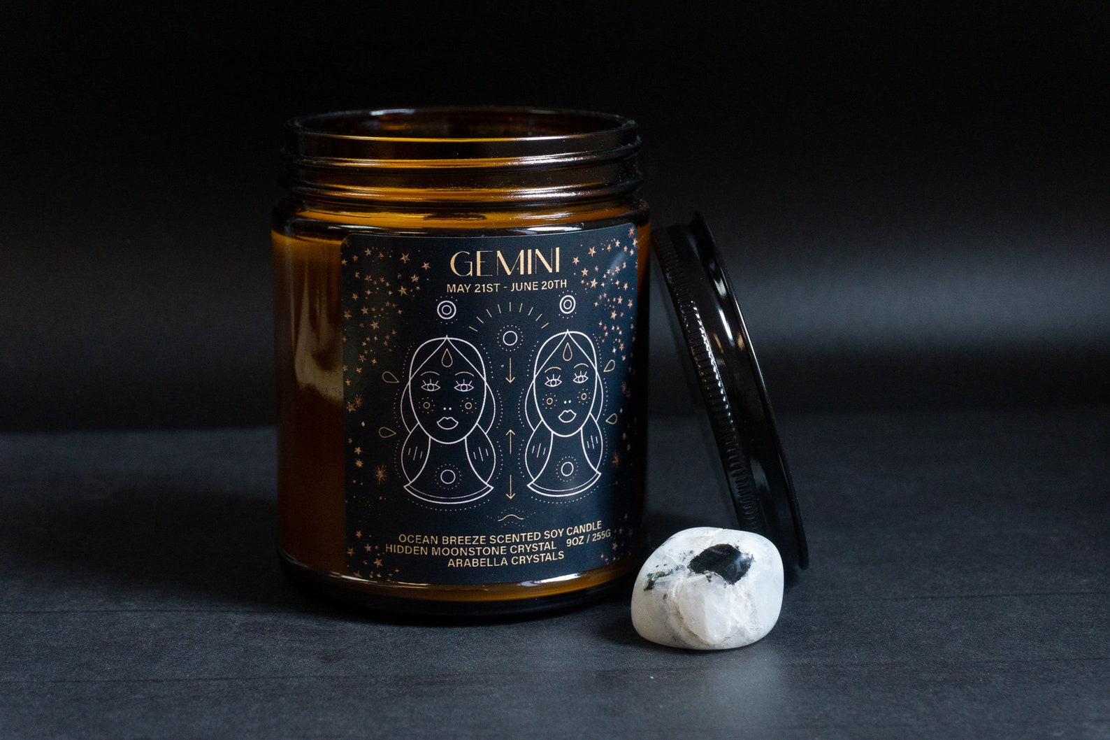 Gemini Zodiac Candle / Gemini Gift / Astrology / Zodiac Candle Etsy