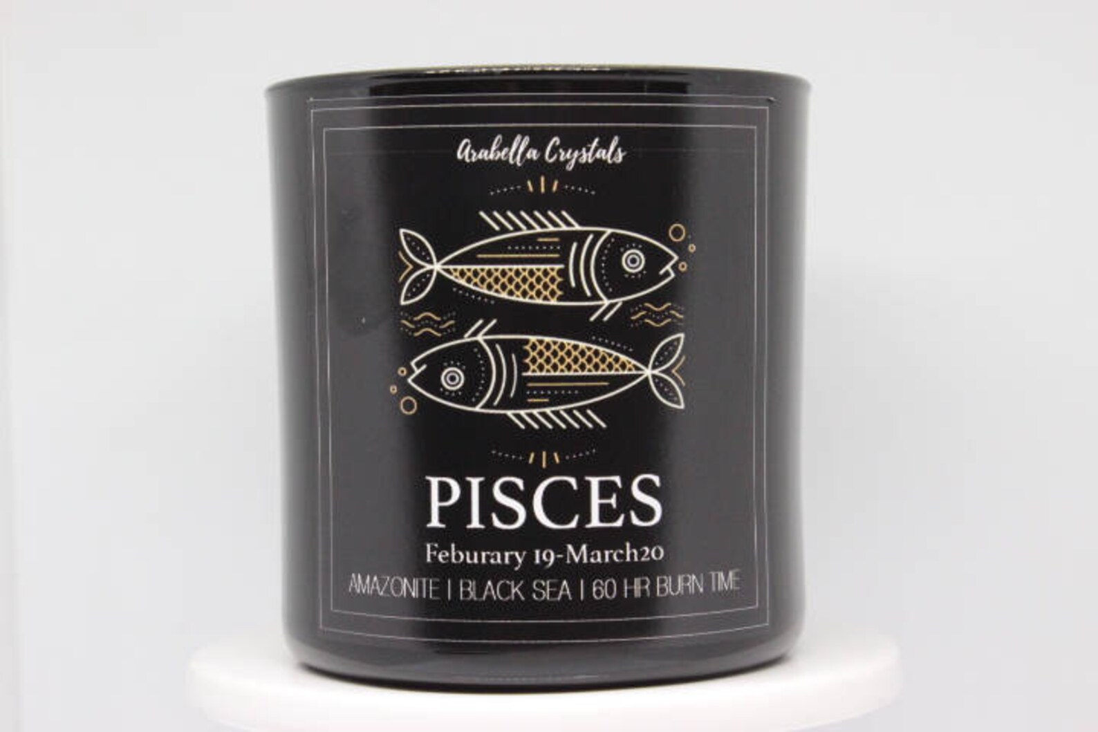 Pisces Zodiac Candle 9oz / Pisces Gift / Astrology / Zodiac Etsy