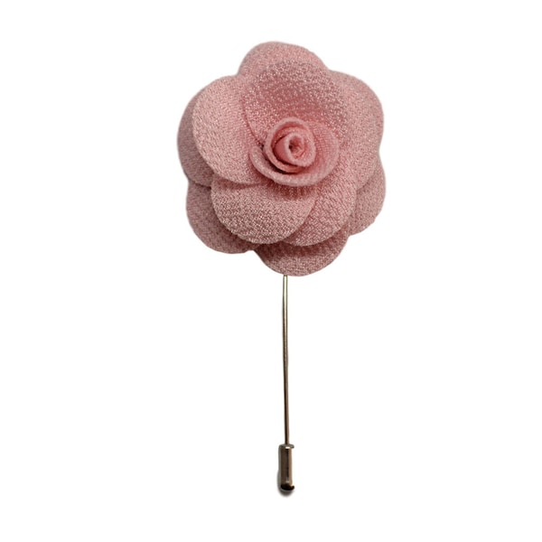 Baby Pink Flower/Rose Lapel Pin / Corsage / Buttonhole / Boutonnière