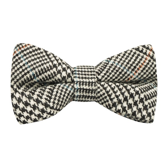 dogtooth bow tie