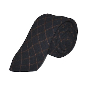 Oxford Blue Tattersall Check Tie