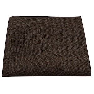 Highland Weave Cocoa Brown Pocket Square / Handkerchief
