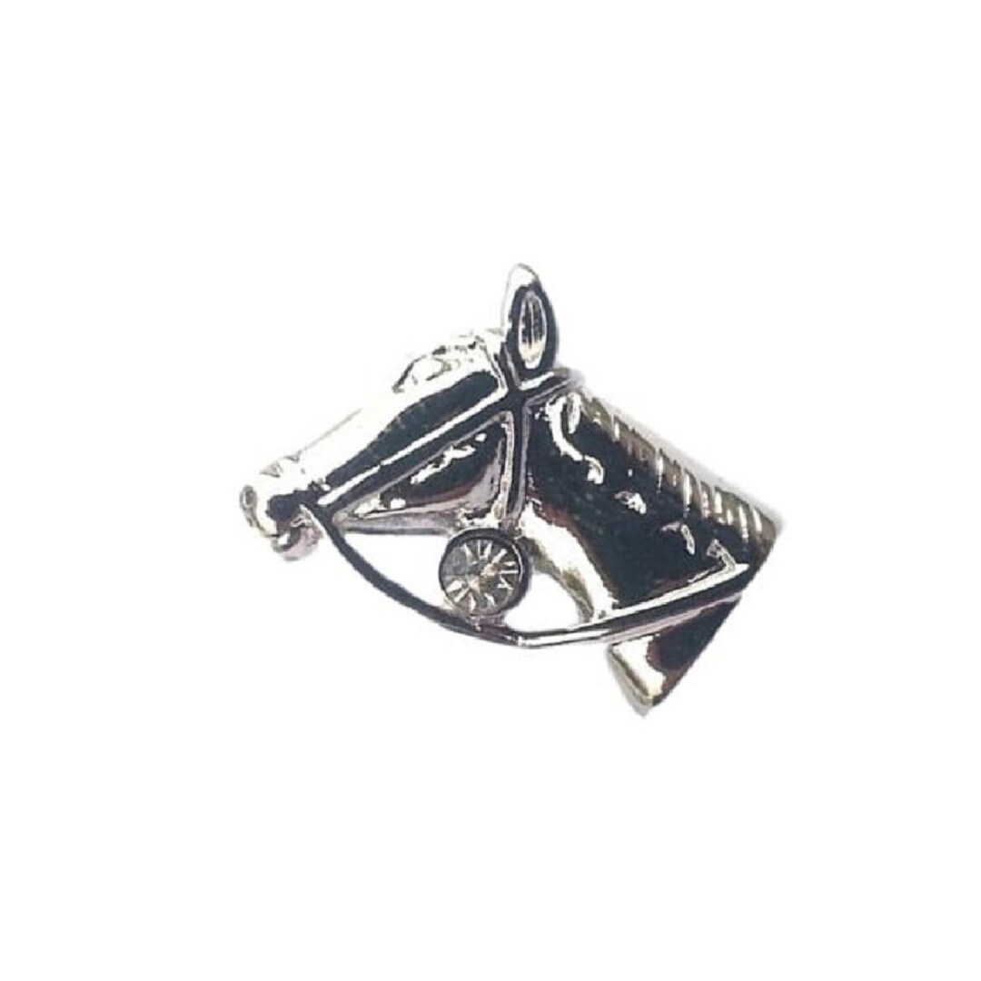 Spilla da bavero a forma di cavallo, spilla in peltro inglese, cavallo