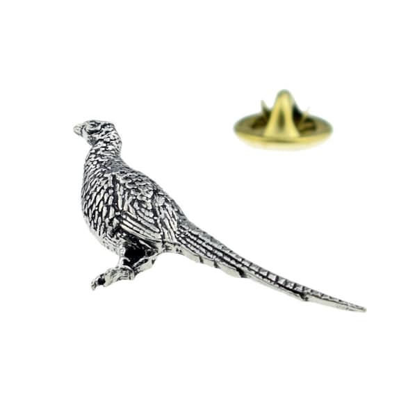 pheasant tie pin