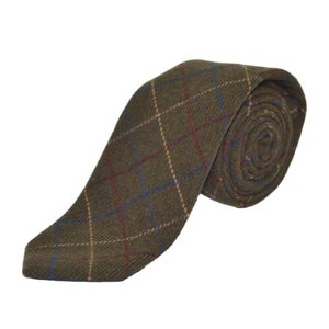 Erbliche Karo Regency Grüne Krawatte