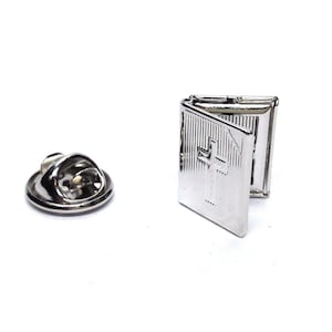 Bible (that can be opened) Pewter Lapel Pin