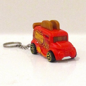 Roller Toaster Red keychain,