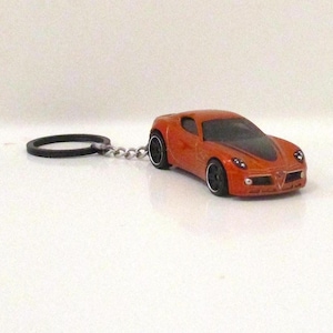2007 Alfa Romeo 8C Competizione Orange Keychain,