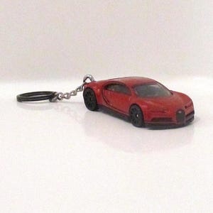 2016 BUGATTI CHIRON Red Keychain,