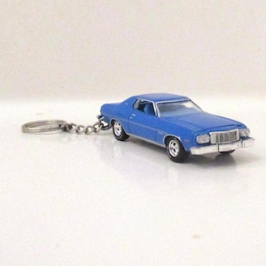 1974 Ford Gran Torino Sport Blue Keychain,