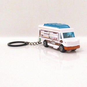 Food Truck Keychain, Breakfast Kebab,Chow Mobile,Food Service Truck,Food cart,Chuck Wagon,Mobile canteen,Lunch Break,