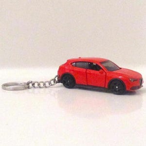 2022 Alfa Romeo Stelvio Red Keychain,