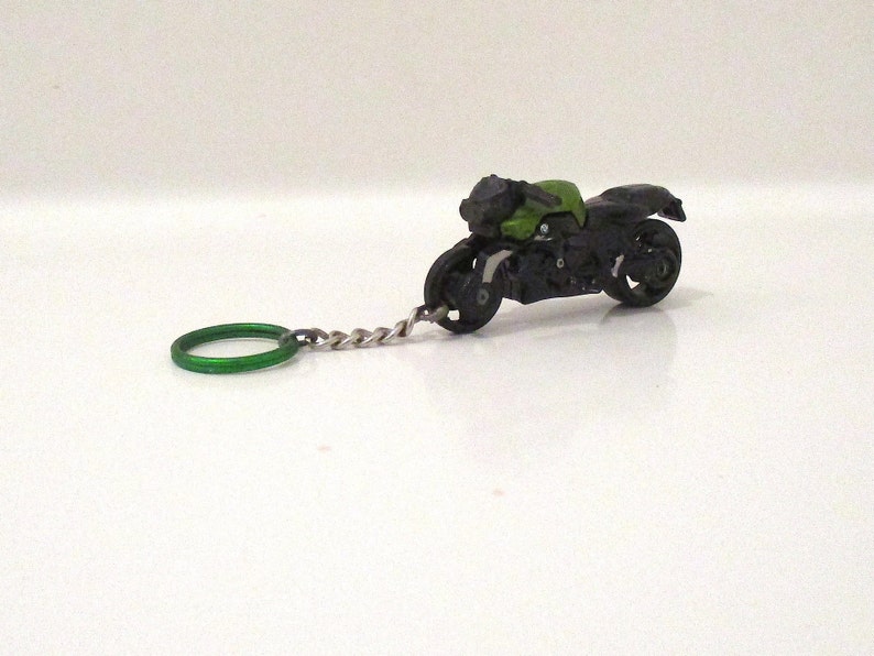 BMW K 1300 R Gas Tank Green Motorcycle Keychain Etsy