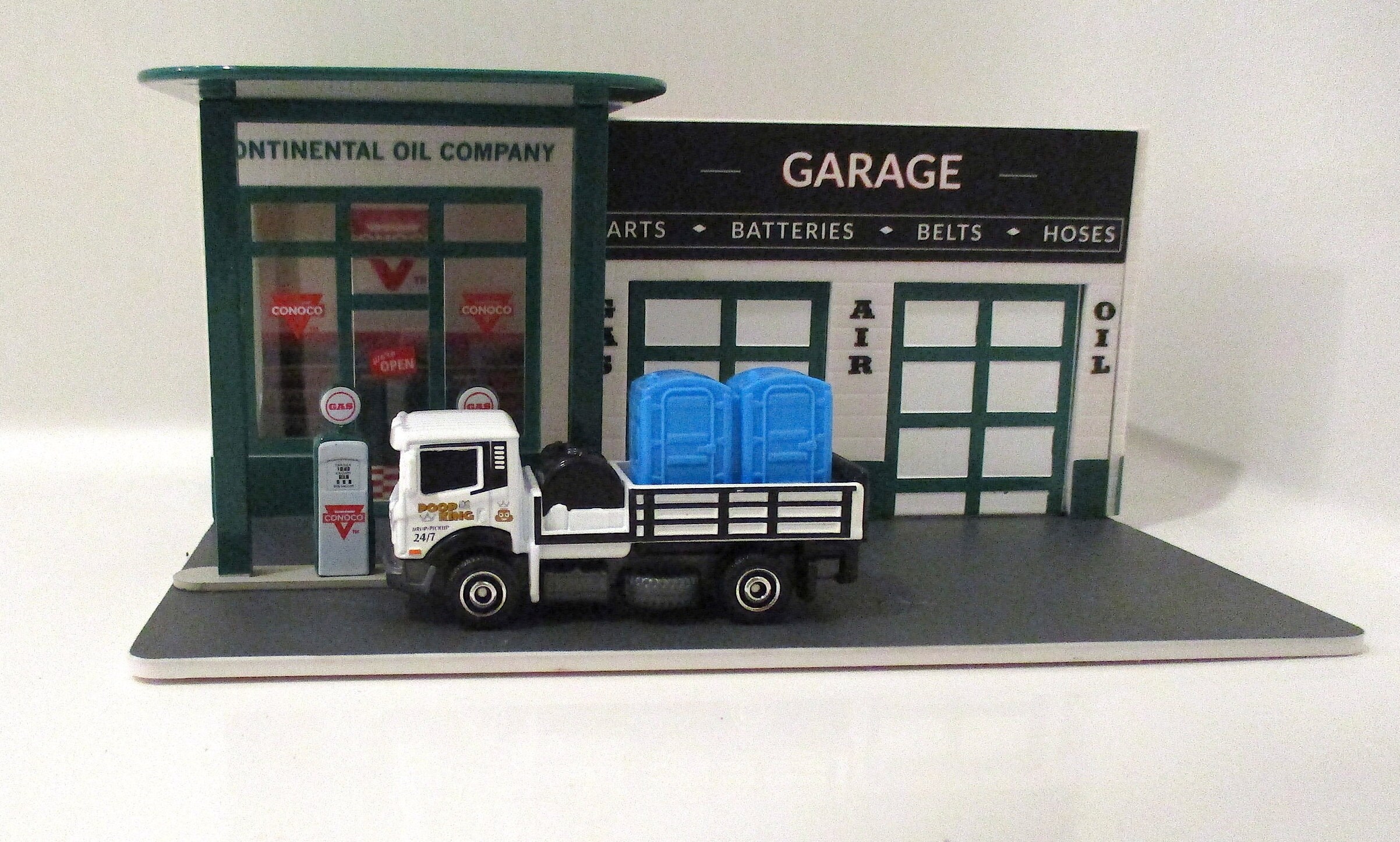 Porta Potty Truck Keychain Etsy