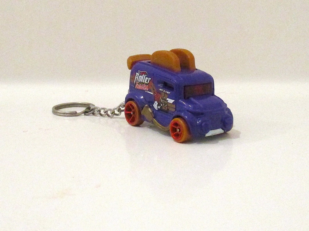 Roller Toaster Purple Keychain, Etsy