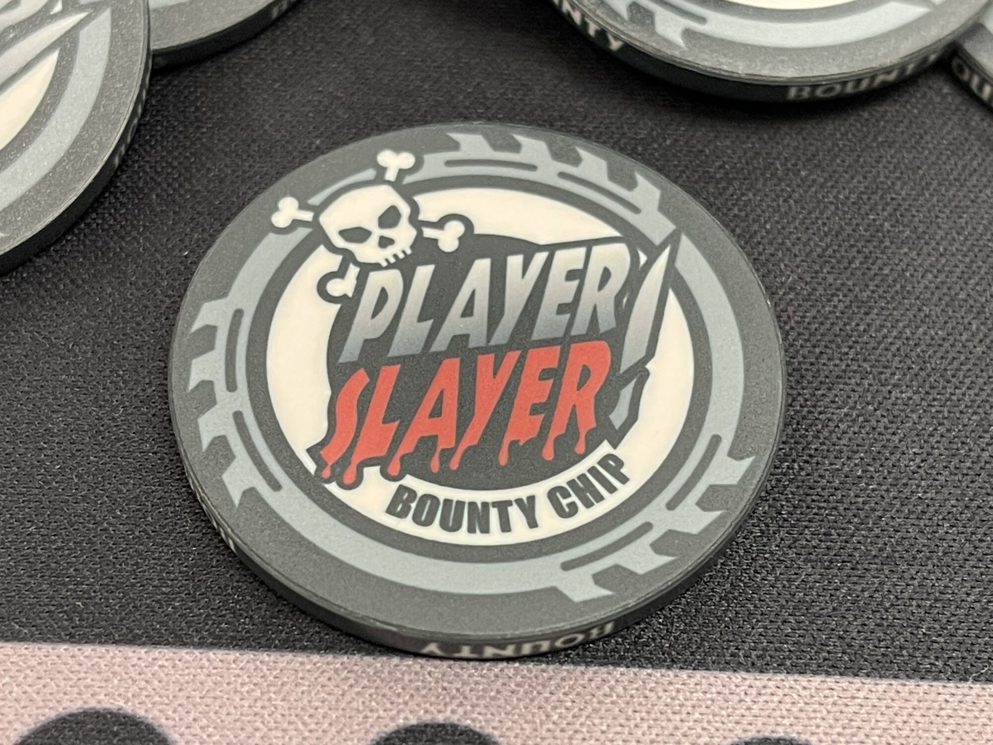 Player Slayer Bounty Poker Chips for Tournaments and Home Cash Etsy
