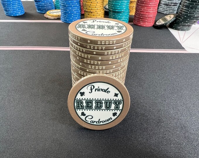 10 Poker Tournament and Cash Game Denomination Cards Etsy