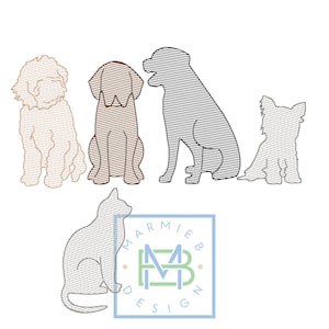 Pets (Build Your Own Family) Quick Stitch Embroidery