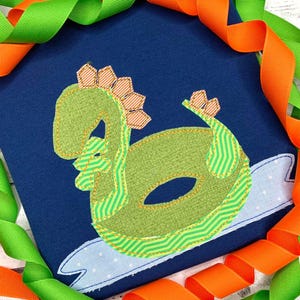 Dino TRex Pool Float Einfache Applikation
