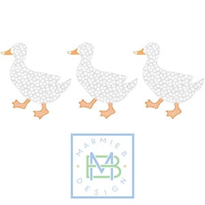 Duck Line Applique
