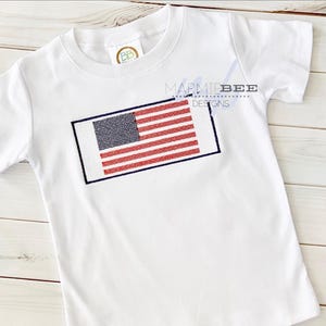 Bordado rápido de bandera de bata falsa
