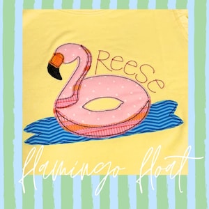 Applique semplice galleggiante per piscina a forma di fenicottero rosa