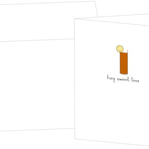Iced Tea Greeting Card