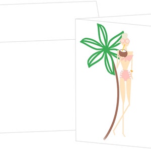 Coco Chic Greeting Card