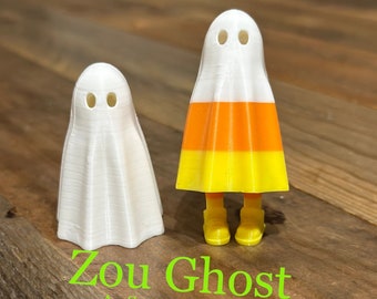 Zou Ghost with dangling legs, as seen on TikTok 3d printed