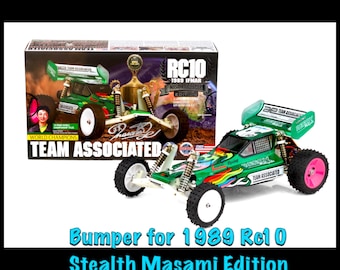 RC10 Stealth Front Bumper: 1989 Masami Edition, ABS Plastic