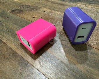 Adaptateur chargeur mural USB et USB-C chargeur rapide pour téléphones portables, tablettes, iphone et ipad