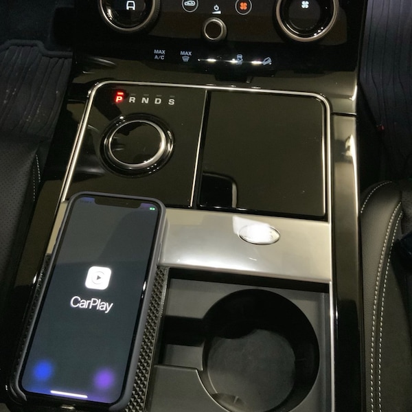 Handy-Dock Apple Iphone 15 Carplay oder android Auto Velar