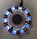 Wireless Phone Charger: LED Light, Iron Arc Stark Reactor Style