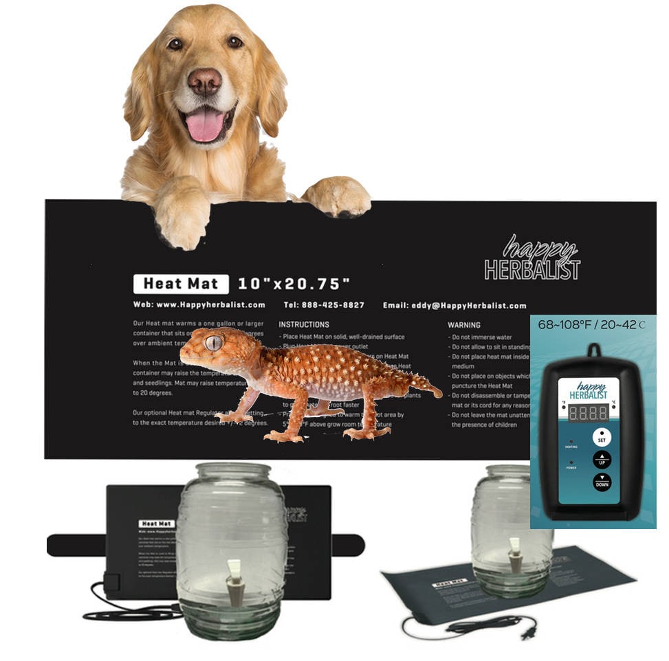 Kombucha Heat Pad Thermostat Pet Warmer Seedling Warming Etsy